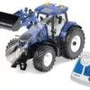 SIKU Control 6798 New Holland T7.315 Mit Frontlader 1:32, Mit Bluetooth-Fernsteuermodul Und App-Steuerung