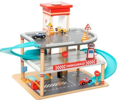 MyToys ORIGINALS Parkgarage Pastell Mit Accessoires, 13 Tlg.