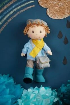 HABA 306579 Kleiderset Accessoires, 3-tlg. Puppen-Stiefel, Schal, Umhängetasche, 30 Cm -Kinderspielzeugladen 24258286 05