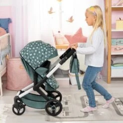 Kombi-Puppenwagen Xeo Nordic Green Von Bayer -Kinderspielzeugladen 25344380 06