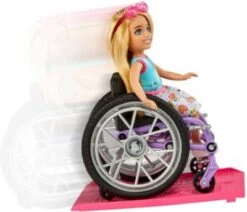 Barbie Chelsea-Puppe (blond) Und Rollstuhl. Spielzeug Für Kinder Ab 3 Jahren -Kinderspielzeugladen 26406524 03