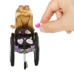Barbie Chelsea-Puppe (blond) Und Rollstuhl. Spielzeug Für Kinder Ab 3 Jahren -Kinderspielzeugladen 26406524 05