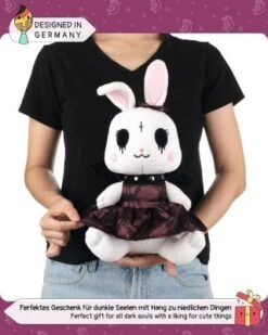 Corimori® Alice Das Gothic-Häschen 26cm Stofftier Plüschtier -Kinderspielzeugladen 29117806 04