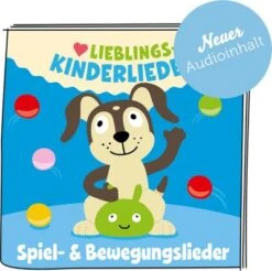 Tonies Spiel- & Bewegungslieder 5 Tonies Spiel- & Bewegungslieder -Kinderspielzeugladen 4898703 03